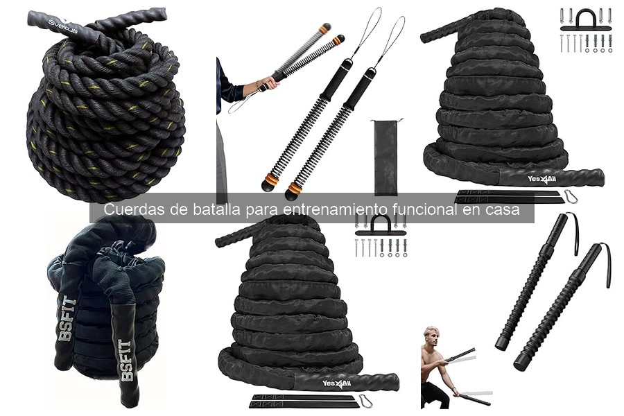 Dónde comprar cuerdas de batalla: mejores precios y opciones