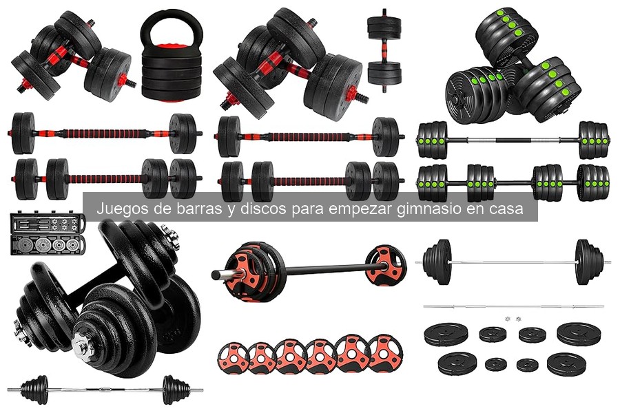 Dónde comprar juegos de barras y discos fiables para tu gimnasio