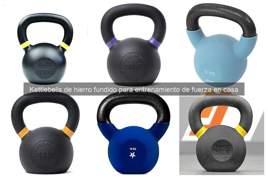 Dónde comprar kettlebells de hierro fundido al mejor precio