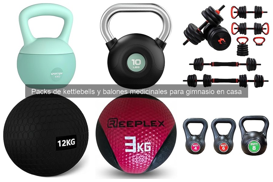 Dónde comprar kettlebells y balones medicinales a buen precio