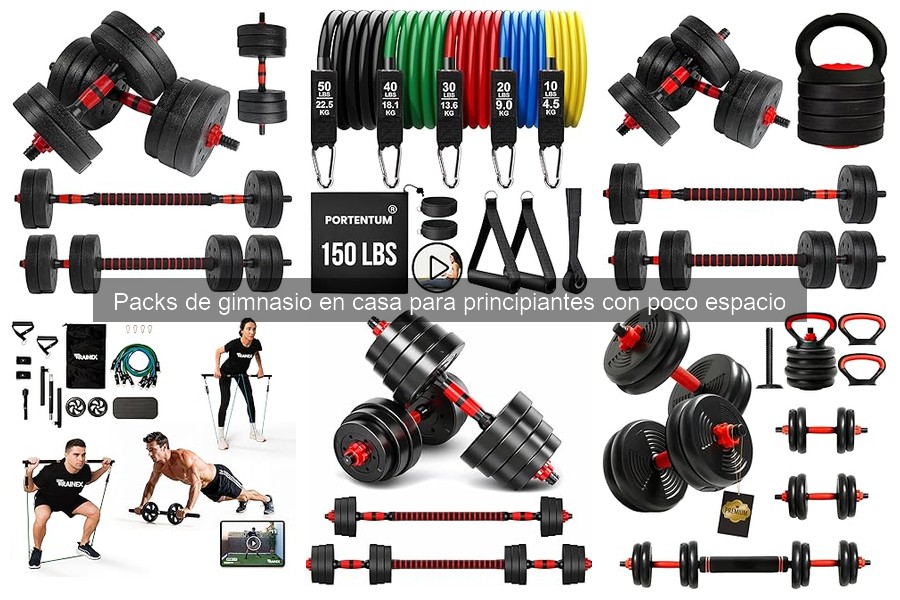 Dónde comprar los mejores packs de gimnasio para principiantes