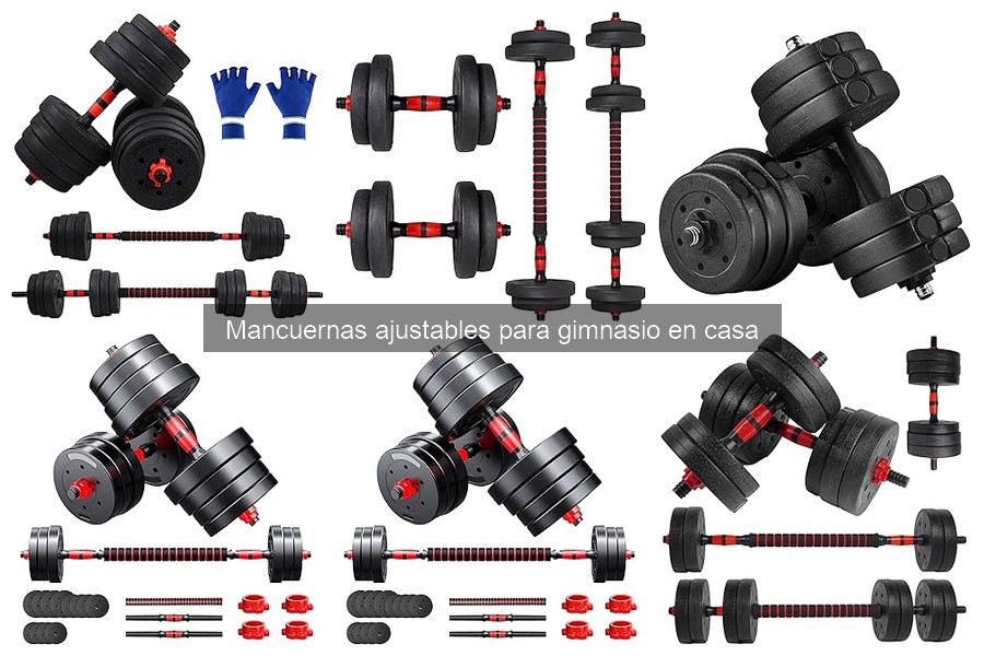 Dónde comprar mancuernas ajustables para gimnasio en casa