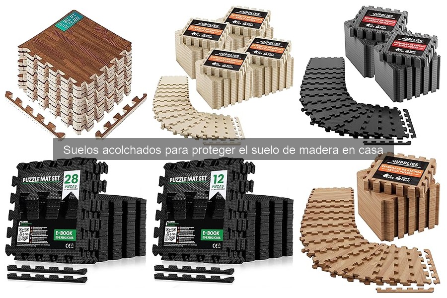 Dónde comprar suelos acolchados para proteger madera en casa