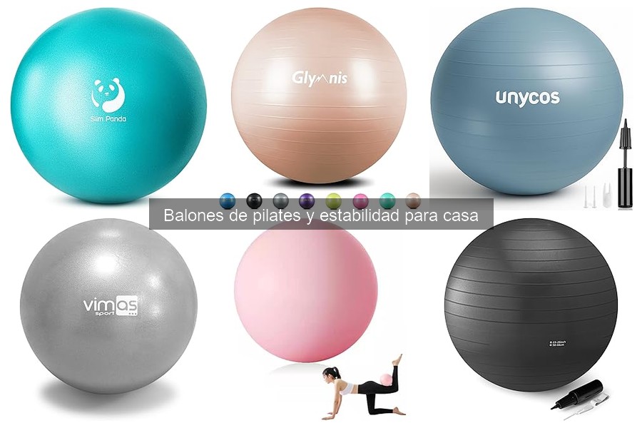 Ejercicios básicos con balón de pilates para hacer en casa