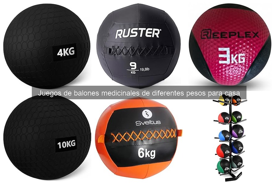 Ejercicios Básicos con Balones Medicinales para Hacer en Casa