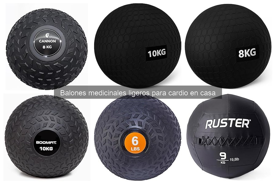 Ejercicios efectivos con balones medicinales ligeros