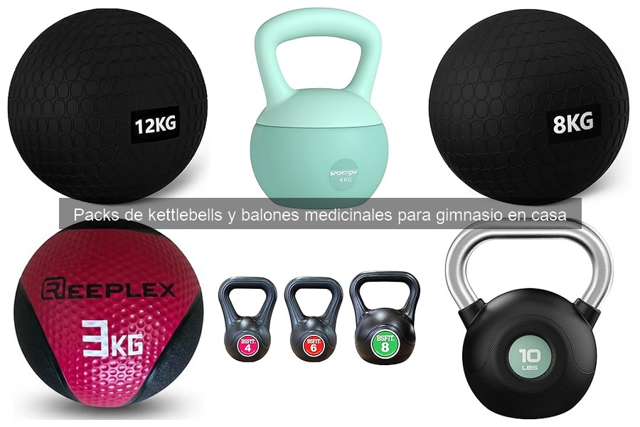 Ejercicios efectivos con balones medicinales para tu gym en casa