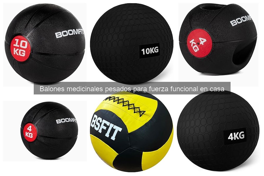 Ejercicios Efectivos con Balones Medicinales Pesados en Casa