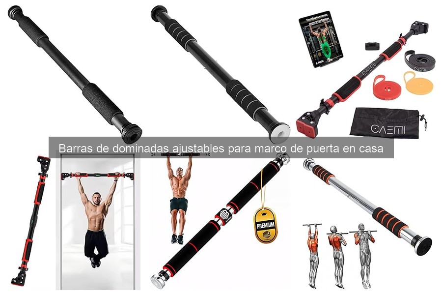 Ejercicios Efectivos con Barras de Dominadas Ajustables