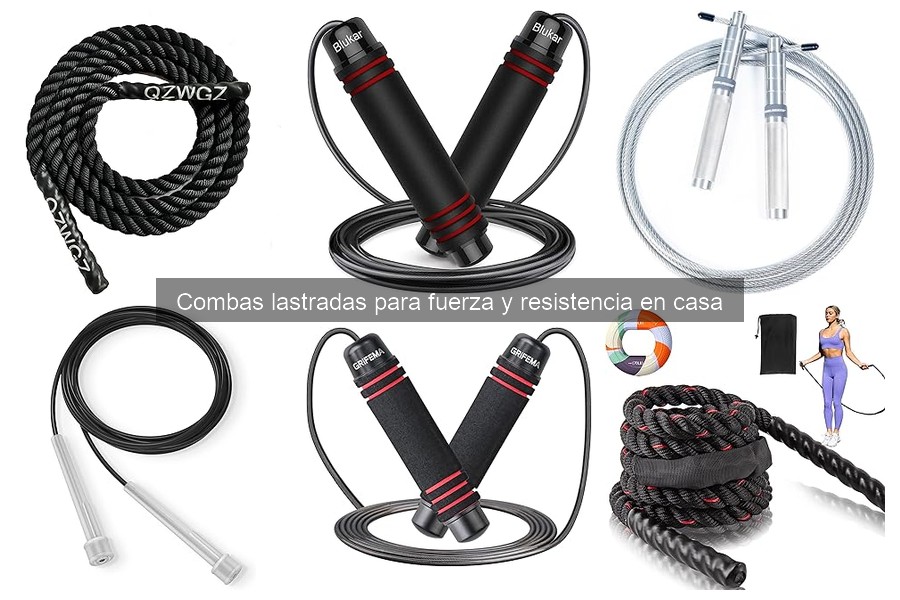 Ejercicios efectivos con comba lastradas para fortalecer y resistir