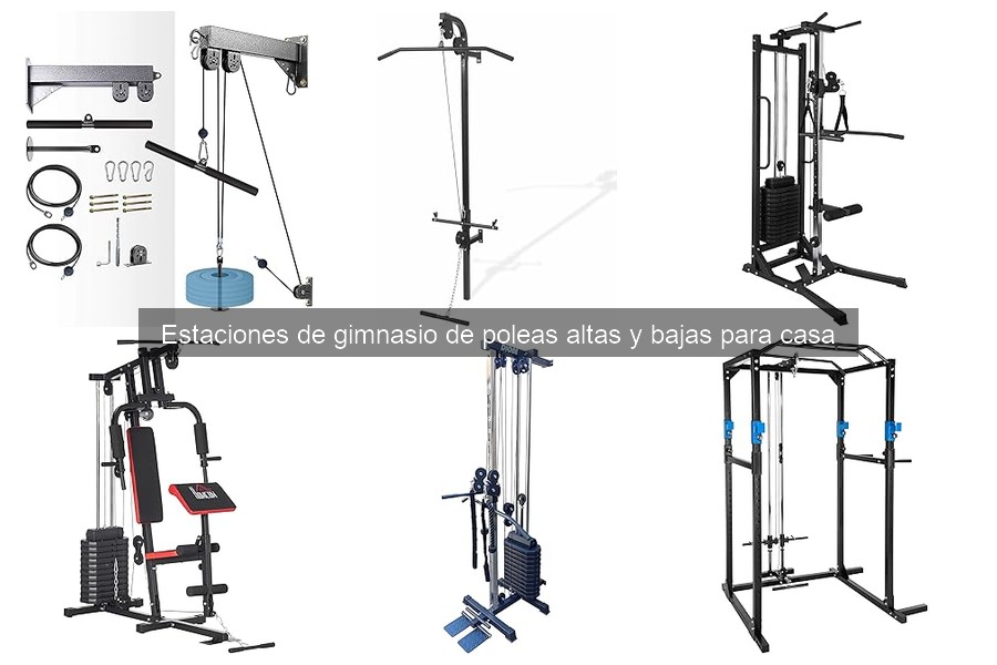 Ejercicios efectivos con estaciones de poleas para tu hogar