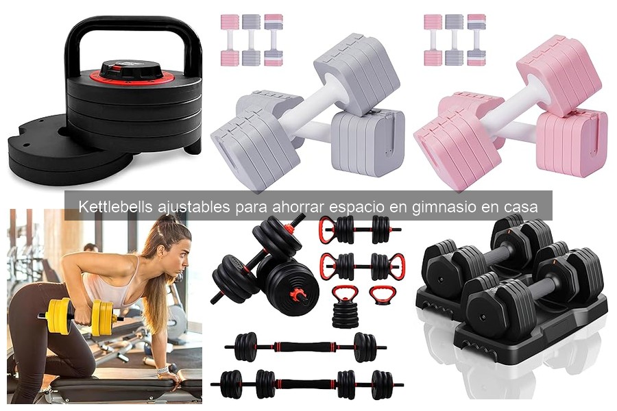 Ejercicios Efectivos con Kettlebells Ajustables en Casa