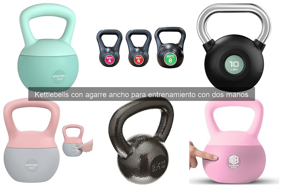 Ejercicios efectivos con kettlebells de agarre ancho