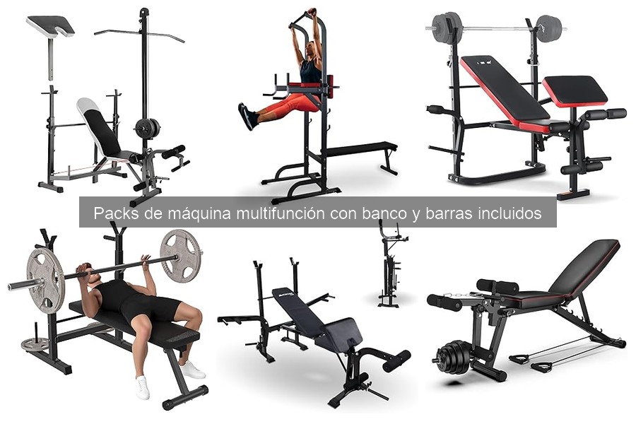 Ejercicios Efectivos con Máquina Multifunción y Banco