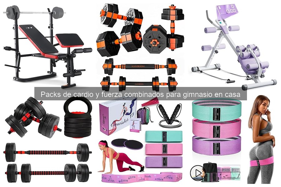 Ejercicios Efectivos con Packs de Cardio y Fuerza en Casa