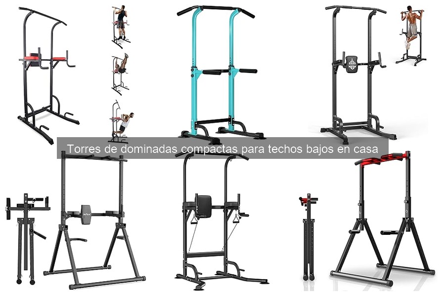Ejercicios efectivos con torre de dominadas compacta