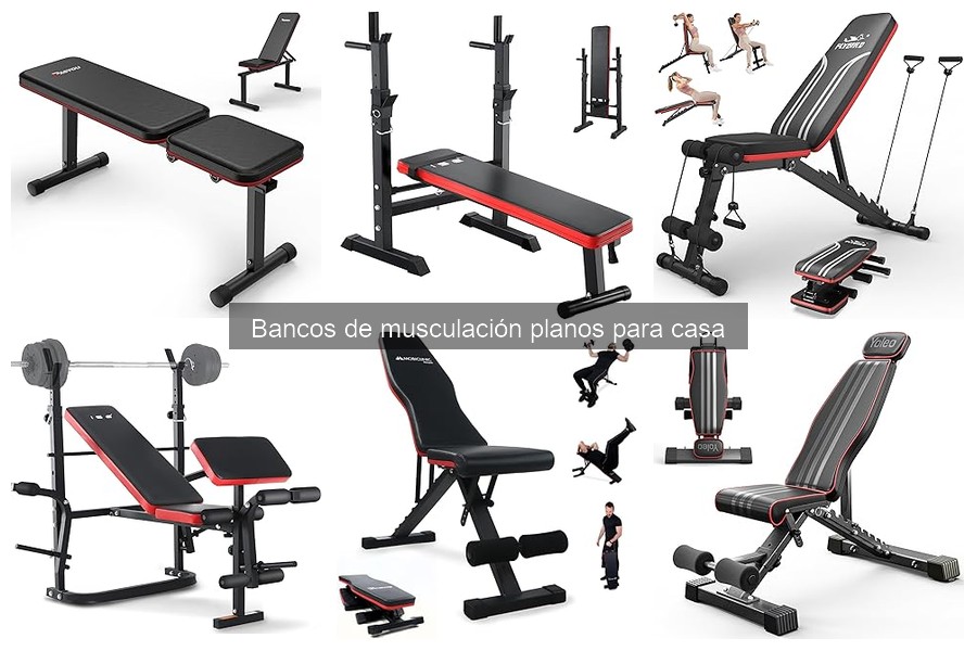 Ejercicios Efectivos con un Banco de Musculación Plano