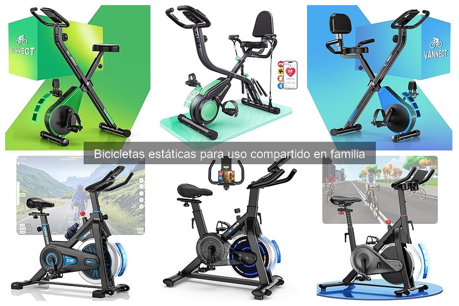 Ejercicios efectivos para hacer en bicicleta estática en familia