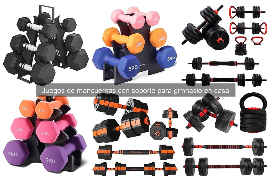 Ejercicios Específicos con Juegos de Mancuernas en Casa