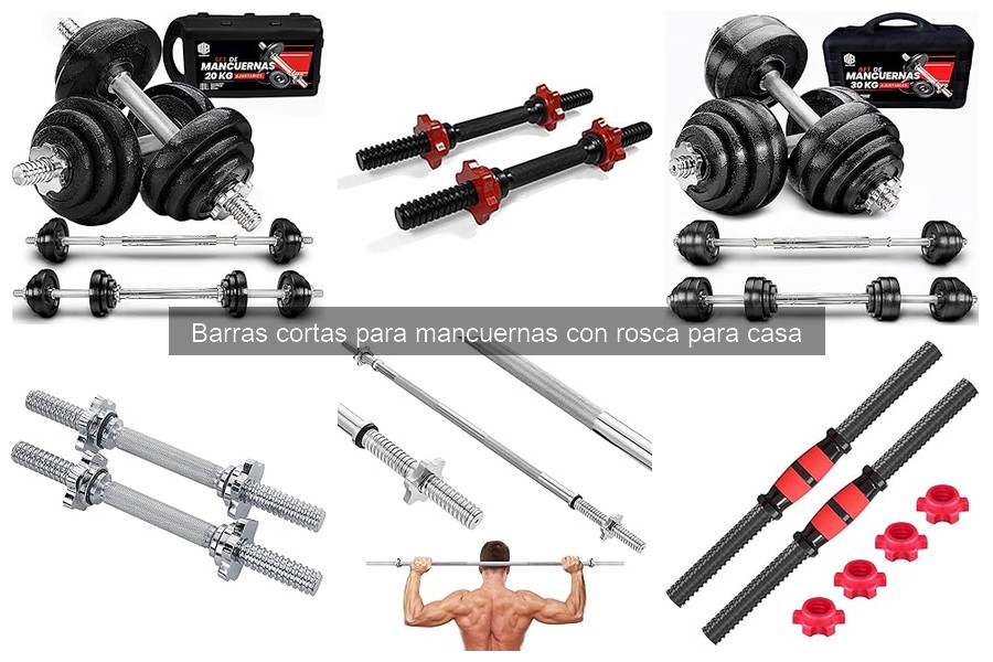 Ejercicios Recomendados con Barras Cortas para Mancuernas