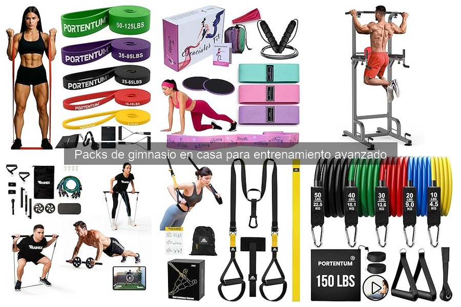 Elige el mejor pack de gimnasio en casa según tu espacio