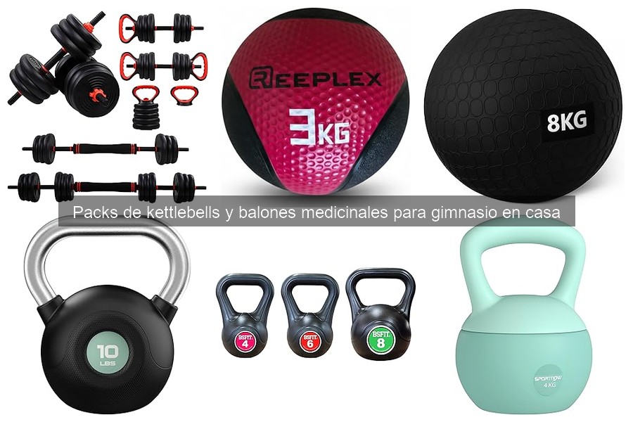 Encuentra Ofertas de Kettlebells y Balones Medicinales para Tu Gimnasio