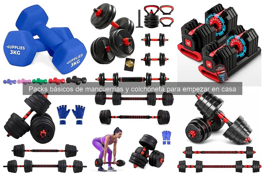 Errores comunes al comprar mancuernas y colchonetas online