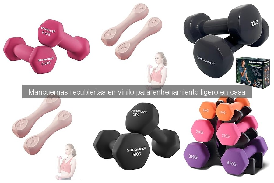 Errores comunes al usar mancuernas recubiertas en vinilo