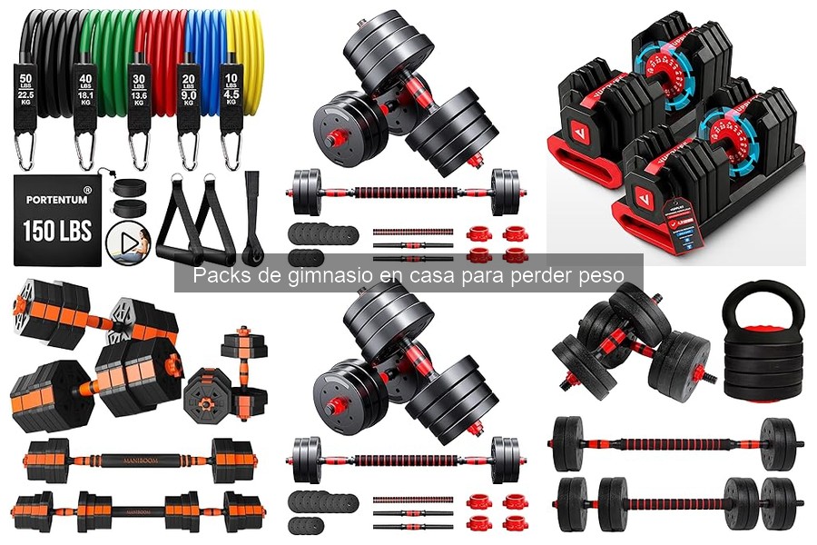 Errores comunes al usar packs de gimnasio en casa para perder peso