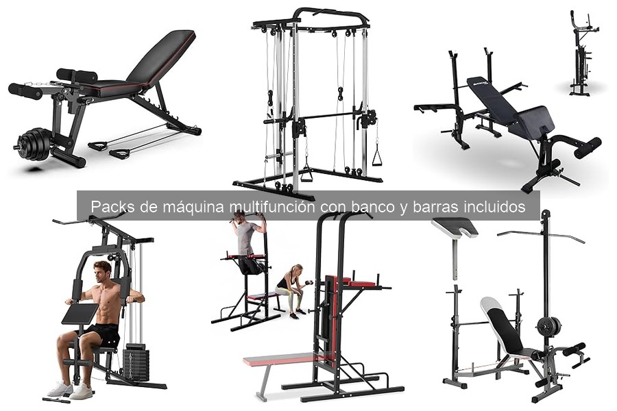 Espacio necesario para un pack de máquina multifunción