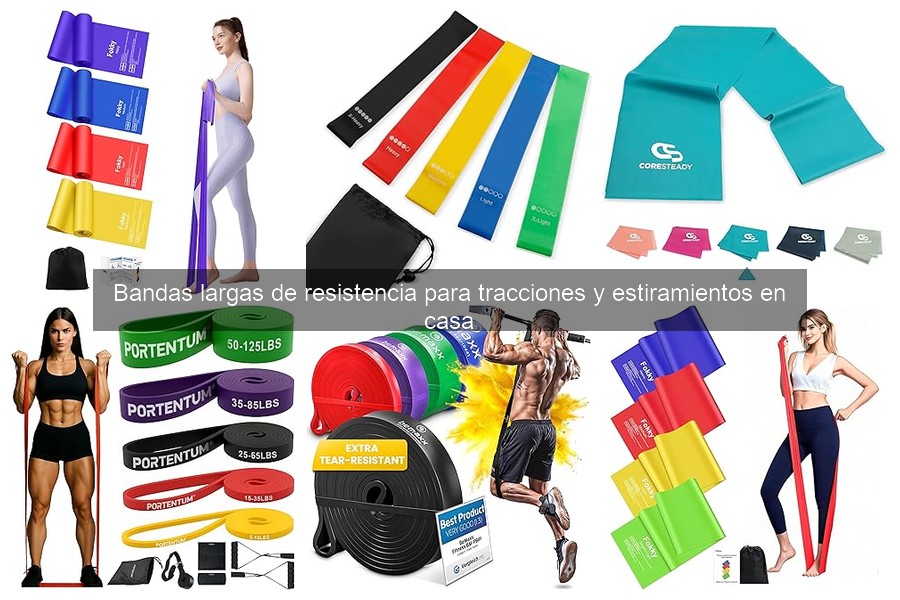 ** Experiencias reales con bandas largas de resistencia para entrenar en casa