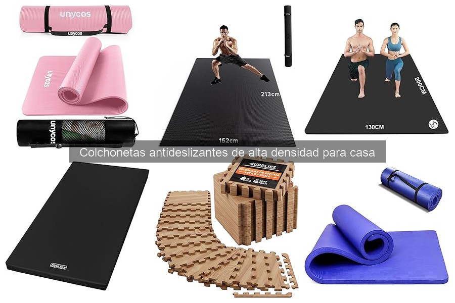 Grosor ideal de colchonetas antideslizantes para casa