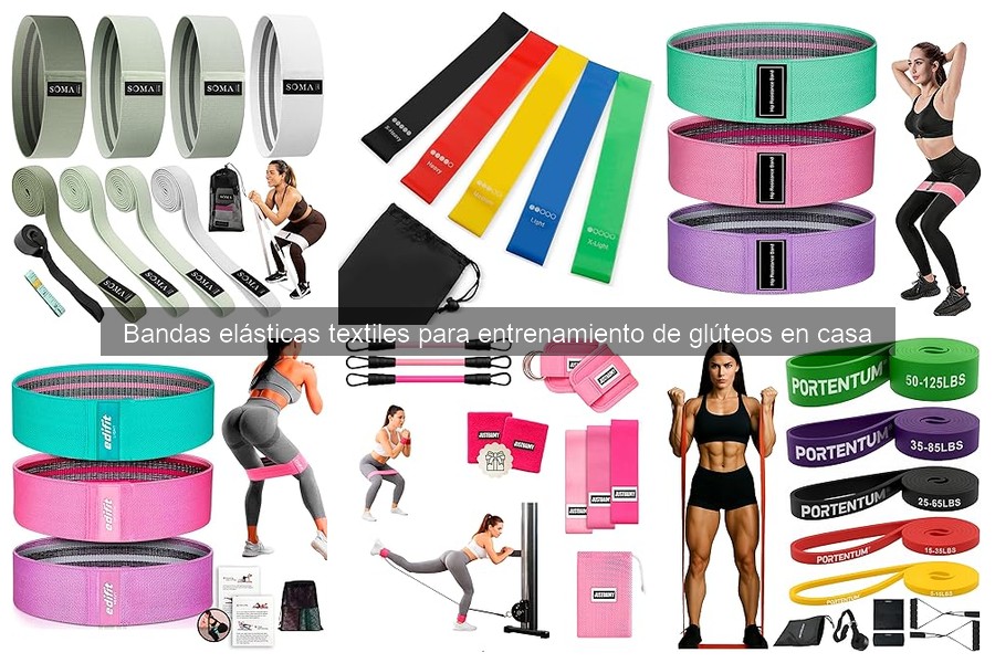 Guía de compra de bandas elásticas textiles para glúteos