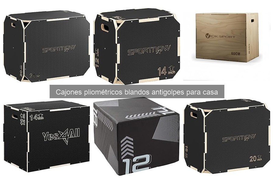 Guía de compra de cajones pliométricos blandos antigolpes