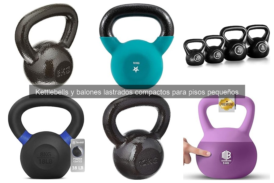 Guía de compra de kettlebells y balones lastrados compactos