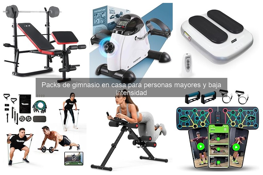 Guía de compra de packs de gimnasio para personas mayores