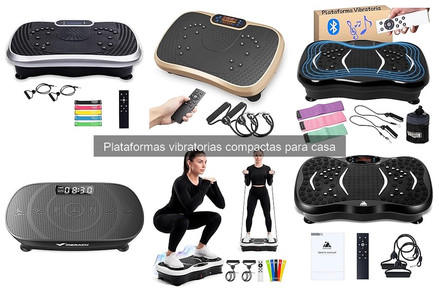 Guía de compra de plataformas vibratorias compactas para casa