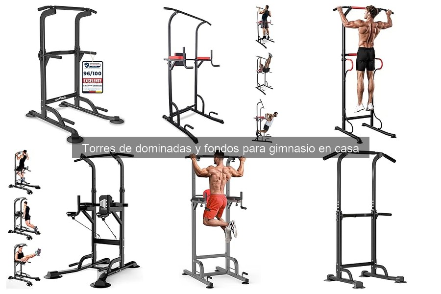 Guía de compra de torres de dominadas para gimnasio en casa