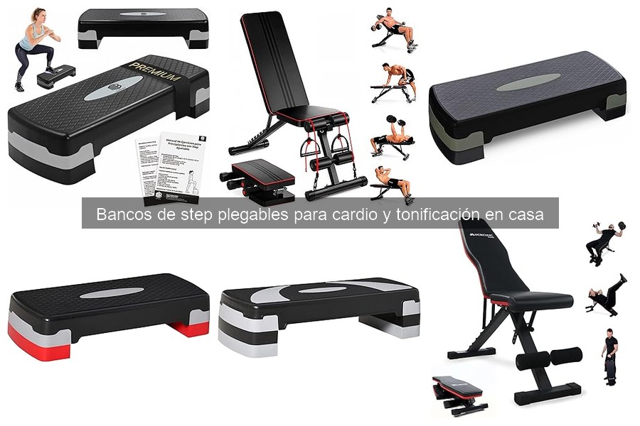 Guía de instalación del banco de step plegable para casa