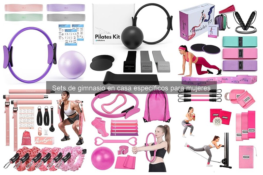 Guía para el uso de sets de gimnasio en casa para mujeres
