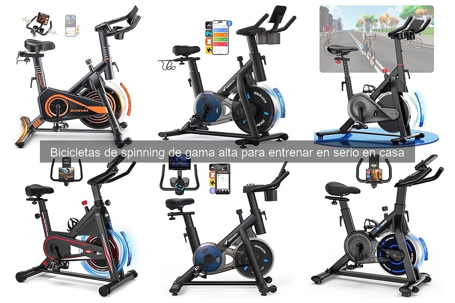 Guía para elegir bicicletas de spinning de gama alta