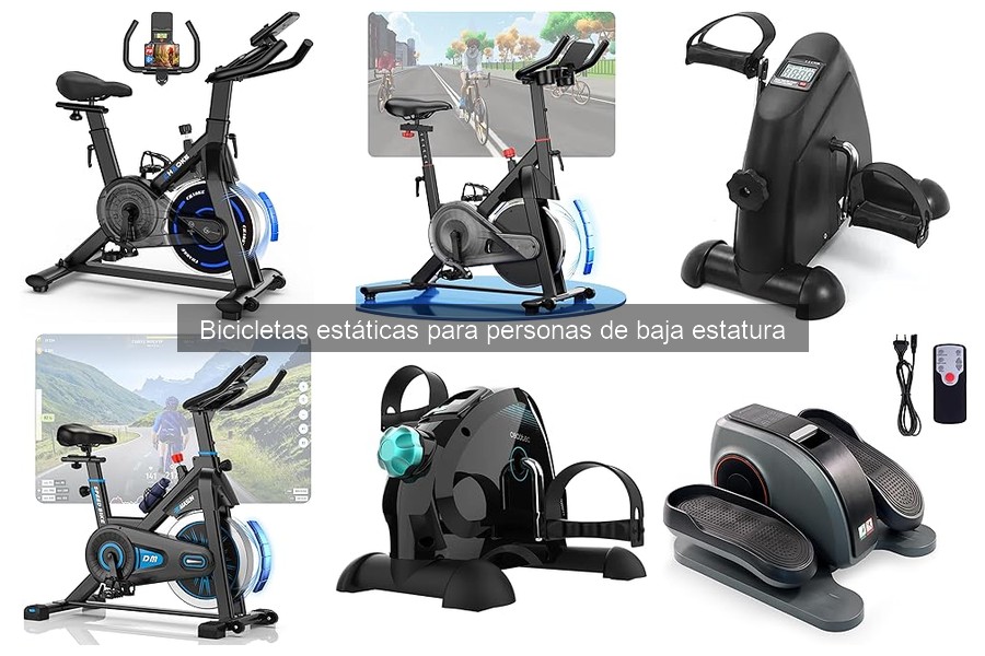 ** Guía para elegir bicicletas estáticas para baja estatura