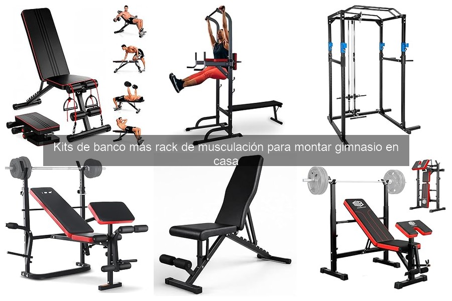 Guía para elegir el mejor kit de banco y rack de musculación