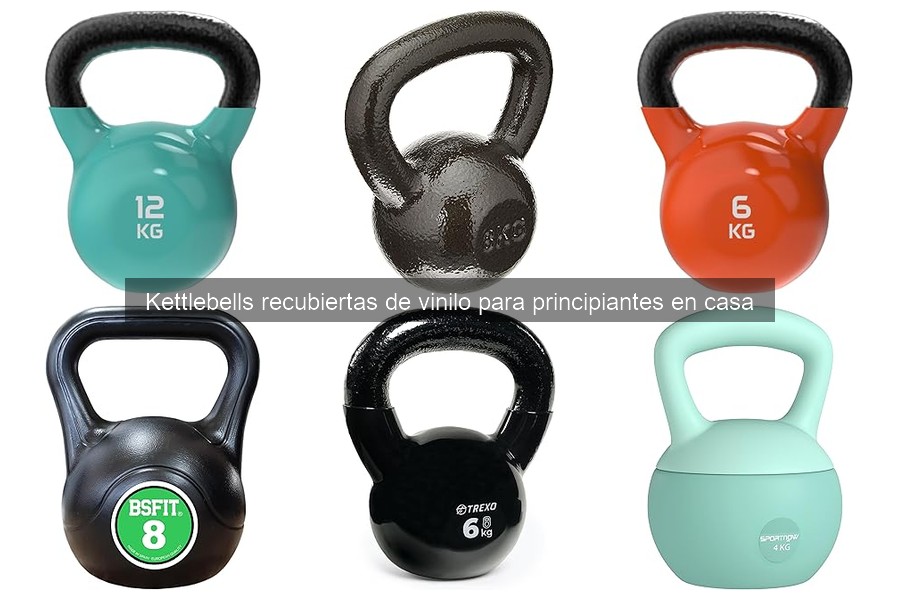 Guía para elegir kettlebells recubiertas de vinilo adecuadas