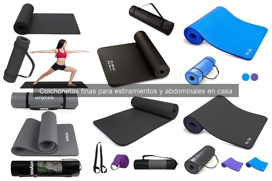 Guía para elegir la colchoneta fina ideal para tu ejercicio