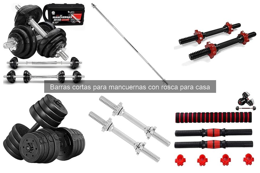 Guía para elegir la mejor barra corta para mancuernas con rosca