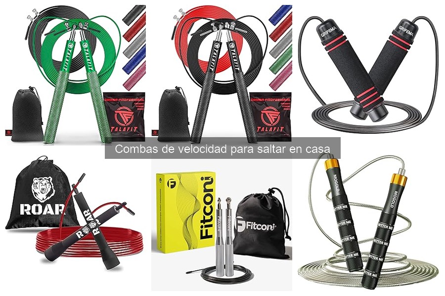 Guía para elegir la mejor comba de velocidad para entrenar en casa