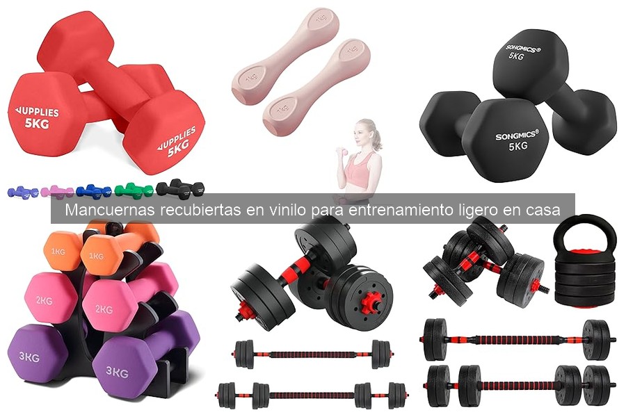 Guía para elegir las mejores mancuernas recubiertas en vinilo