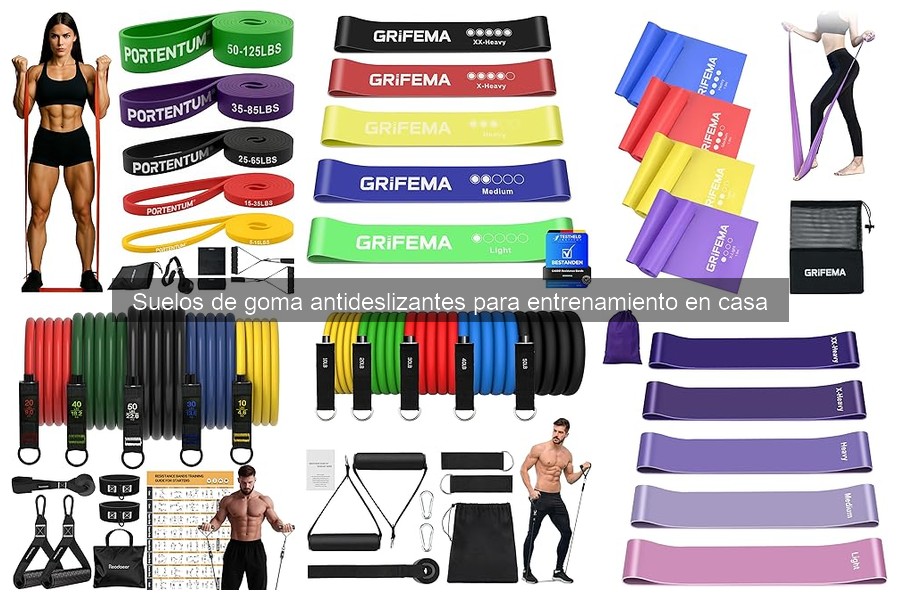 Guía para elegir suelos de goma antideslizantes para tu gimnasio