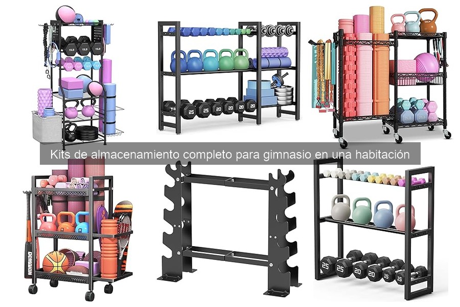Guía para elegir un kit de almacenamiento de gimnasio adecuado